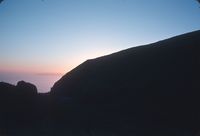 Sunset near Stinson Beach