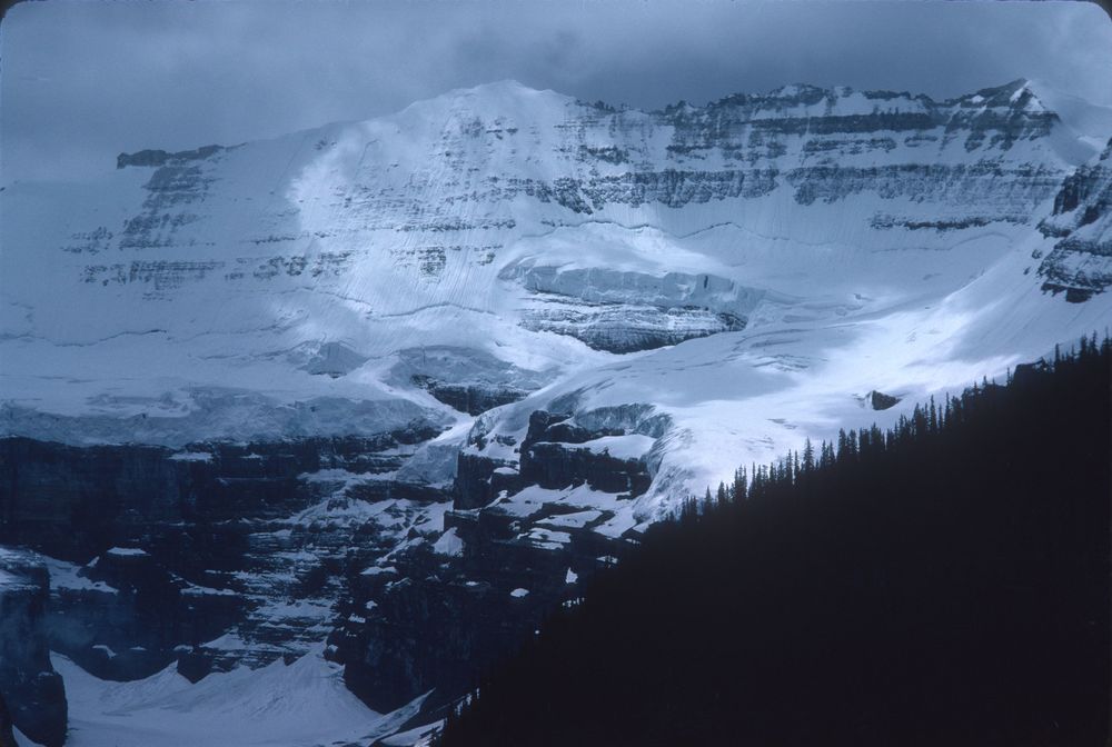 Glacier from lodge area