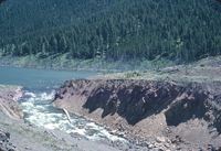 Earthquake Lake: Spillway