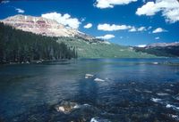 Beartooth Lake and Butte