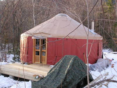 Our new yurt